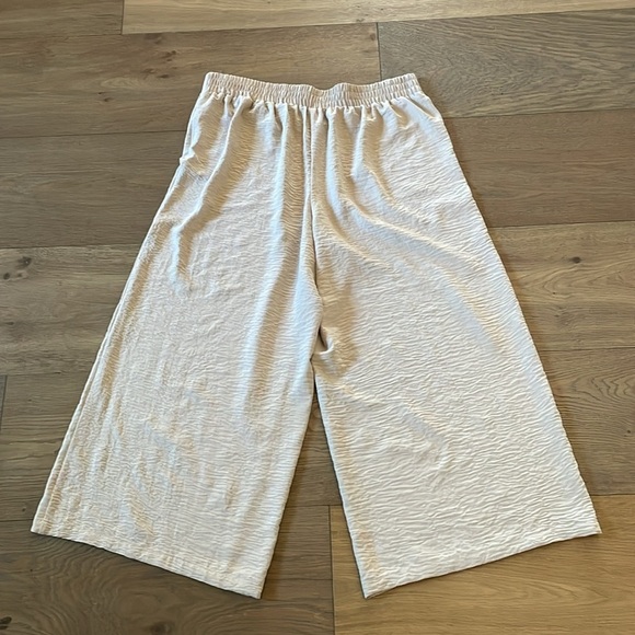 Adrianna Papell Textured Crepe Wide Leg Culotte
Pull On Crop Pants Size Large - Picture 9 of 10